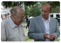 Председатель Правительства России В.В.Путин посетил Троицкий раскоп|26 июля, 2010|20:06
