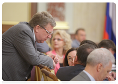 Deputy Prime Minister – Finance Minister Alexei Kudrin at a Government meeting|29 july, 2010|14:45