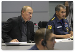 Председатель Правительства Российской Федерации В.В.Путин провел селекторное совещание по вопросу жизнеобеспечения населения, пострадавшего в результате пожаров, а также восстановления объектов социальной инфраструктуры