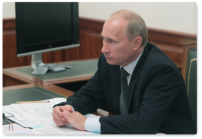 Председатель Правительства России В.В.Путин поручил предпринять все необходимые меры в связи с прохождением холодного атмосферного фронта в регионах Северо-Западного, Центрального и Приволжского федеральных округов