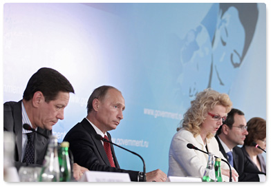 Председатель Правительства Российской Федерации В.В.Путин провёл в Твери совещание по вопросу «О строительстве и вводе в эксплуатацию федеральных центров высоких медицинских технологий и перинатальных центров»