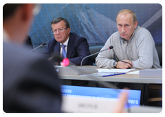 Prime Minister Vladimir Putin at the meeting on measures to advance Russia’s fishing industry|24 august, 2010|20:03
