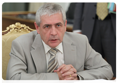 Deputy Finance Minister Sergei Shatalov at the Government Presidium meeting|5 august, 2010|16:14