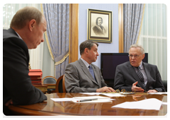 Prime Minister Vladimir Putin holding a meeting on measures to support archaeological science|7 august, 2010|13:30