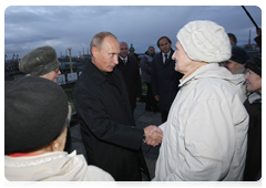 Prime Minister Vladimir Putin visiting the Norilsk Golgotha memorial, built to commemorate the memory of those imprisoned in Norillag|1 september, 2010|09:53