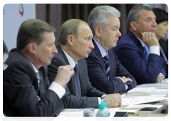 Prime Minister Vladimir Putin, Deputy Prime Minister Sergei Ivanov and Deputy Prime Minister and Chief of Staff Sergei Sobyanin|10 september, 2010|17:16