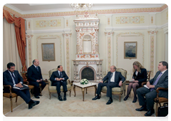 Prime Minister Vladimir Putin during the meeting with Italian Prime Minister Silvio Berlusconi|10 september, 2010|23:16