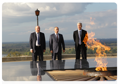 Prime Minister Vladimir Putin touring the Nizhny Novgorod Kremlin during a working visit to the Nizhny Novgorod Region|13 september, 2010|19:45