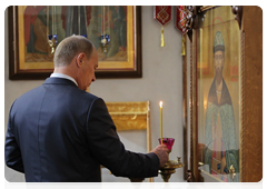 Prime Minister Vladimir Putin touring the Nizhny Novgorod Kremlin during a working visit to the Nizhny Novgorod Region|13 september, 2010|19:46