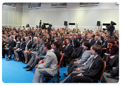 Prime Minister Vladimir Putin speaking at the United Russia conference on the development strategy for the Volga Federal District|14 september, 2010|19:25