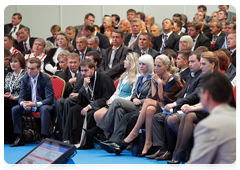 Prime Minister Vladimir Putin speaking at the United Russia conference on the development strategy for the Volga Federal District|14 september, 2010|19:25