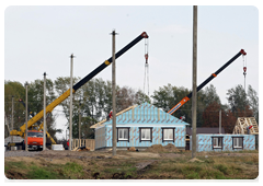 Verknyaya Vereya village, hit by wildfires in July 2010|15 september, 2010|18:58