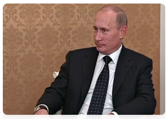 Prime Minister Vladimir Putin meeting with Chairman and CEO of JPMorgan Chase & Co. James Dimon|17 september, 2010|20:52