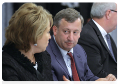 St Petersburg Governor Valentina Matviyenko during the meeting of the Mariinsky Theatre’s Board of Trustees|18 september, 2010|21:57