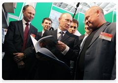 Prime Minister Vladimir Putin at the Moscow International Book Fair|2 september, 2010|17:09