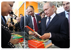 Prime Minister Vladimir Putin at the Moscow International Book Fair|2 september, 2010|17:10