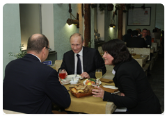 Prime Minister Vladimir Putin with Prince Albert of Monaco, who has come to Russia for the Arctic conference|23 september, 2010|09:48