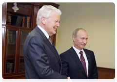 Prime Minister Vladimir Putin meeting with President of Iceland Olafur Ragnar Grimsson|23 september, 2010|14:52