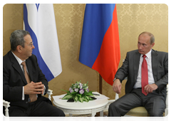 Prime Minister Vladimir Putin meeting with Ehud Barak, Israeli Deputy Prime Minister and Minister of Defence|6 september, 2010|17:59