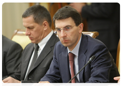 Minister of Communications and Mass Media Igor Shchegolev at the meeting of the Government Commission on Budgetary Planning|8 september, 2010|18:37