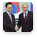 Prime Minister Vladimir Putin meets with South Korean President Lee Myung-bak