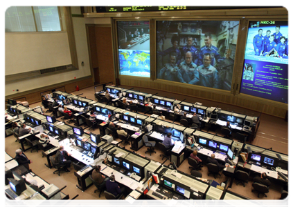 Mission Control Centre, a division of the Central Research and Development Institute for Engineering, in Korolev, Moscow Region|11 january, 2011|17:01