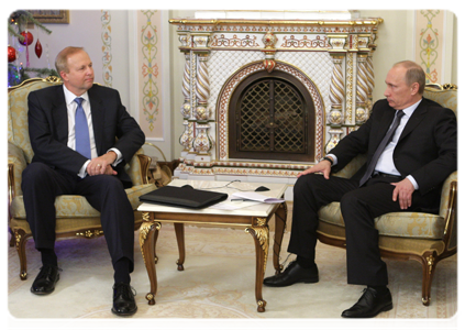 Prime Minister Vladimir Putin meeting with top managers of BP|14 january, 2011|23:59