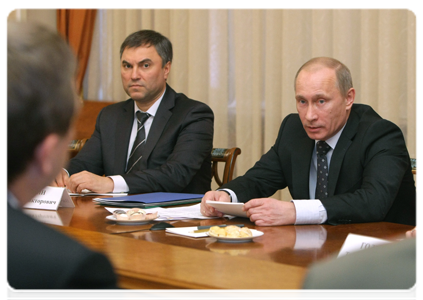 Prime Minister Vladimir Putin meeting with representatives of veterans’ organisations|19 january, 2011|16:10