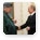 Prime Minister Vladimir Putin meets with Afghan President Hamid Karzai