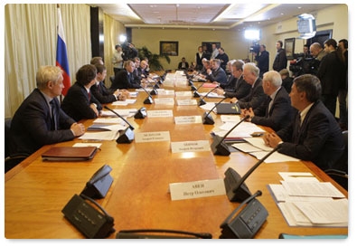 Председатель Правительства Российской Федерации В.В.Путин провёл совещание по стратегии развития банковского сектора до 2015 года