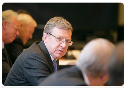 Deputy Prime Minister and Minister of Finance Alexei Kudrin at a meeting on the development strategy for Russia’s banking sector until 2015|24 january, 2011|17:57