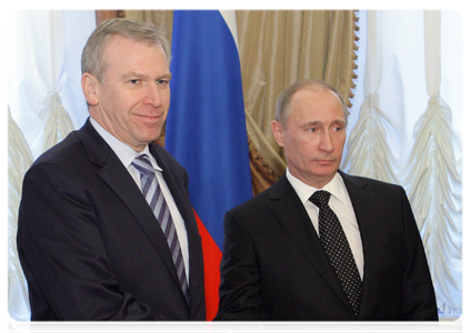 Prime Minister Vladimir Putin at a meeting with Belgian Prime Minister Yves Leterme|26 january, 2011|15:35