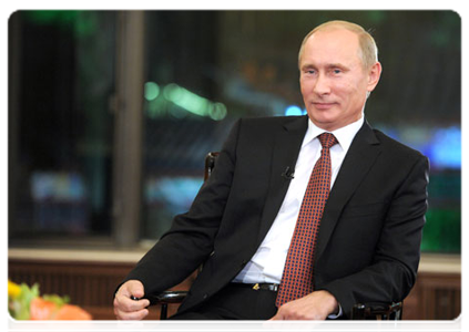 Председатель Правительства Российской Федерации В.В.Путин дал интервью агентству «Синьхуа» и первому каналу Центрального телевидения Китая|11 октября, 2011|20:06
