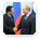 Prime Minister Vladimir Putin meets with the President of the Lao People's Democratic Republic, Choummaly Sayasone