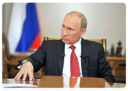 Интервью Председателя Правительства Российской Федерации В.В.Путина|17 октября, 2011|21:00