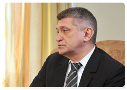 Filmmaker Alexander Sokurov at a meeting with Prime Minister Vladimir Putin|18 october, 2011|16:41