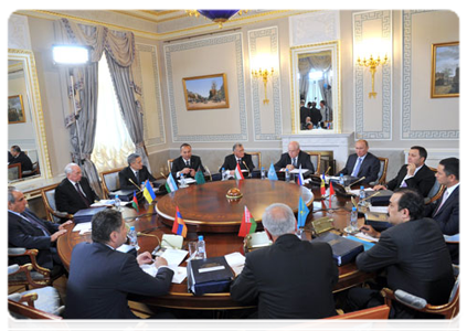 Prime Minister Vladimir Putin attends a meeting of the heads of CIS member states’ delegations|18 october, 2011|18:44