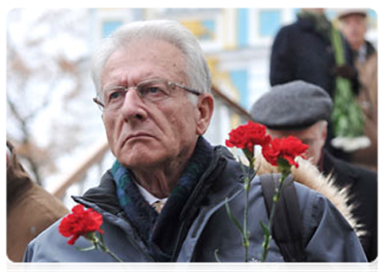 A participant in celebrations marking the 200th anniversary of the Imperial Lyceum at Tsarskoye Selo|19 october, 2011|15:09