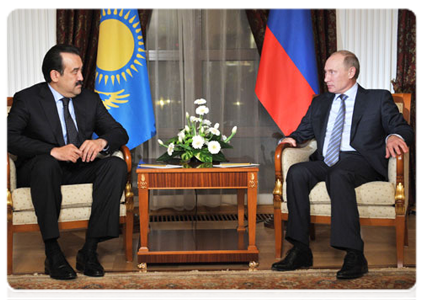 Prime Minister Vladimir Putin meeting with Prime Minister of Kazakhstan Karim Massimov|19 october, 2011|21:34