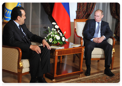 Prime Minister Vladimir Putin meeting with Prime Minister of Kazakhstan Karim Massimov|19 october, 2011|21:34