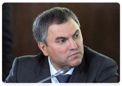 Deputy Prime Minister and Chief of the Government Staff Vyacheslav Volodin at a meeting of the Russian Popular Front’s Coordinating Council|26 october, 2011|20:05