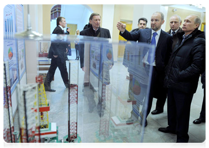 Председатель Правительства Российской Федерации В.В.Путин посетил ОАО «ПО “Севмаш”»|9 ноября, 2011|17:38