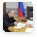 Vladimir Putin meets with Rosatom State Corporation Head Sergei Kiriyenko after visiting the Kalinin nuclear power plant