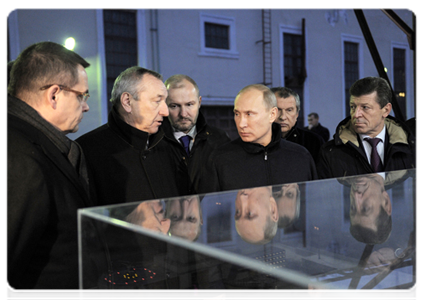 Председатель Правительства Российской Федерации В.В.Путин посетил ОАО «Балтийский завод»|2 декабря, 2011|18:32