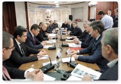 Председатель Правительства Российской Федерации В.В.Путин провёл в Санкт-Петербурге совещание по вопросу «О развитии ОАО "Балтийский завод"»