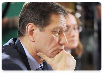 Deputy Prime Minister Alexander Zhukov|6 december, 2011|22:15