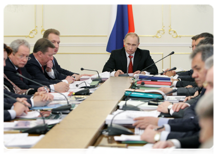 Prime Minister Vladimir Putin chairs Government Presidium meeting|17 february, 2011|13:51