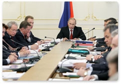 Prime Minister Vladimir Putin chairs Government Presidium meeting