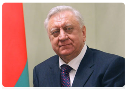 Belarusian Prime Minister Mikhail Myasnikovich during a meeting with Prime Minister Vladimir Putin|15 march, 2011|20:51