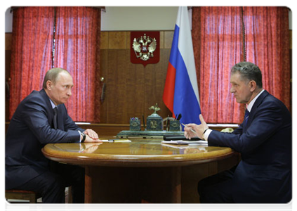 Prime Minister Vladimir Putin meets with Udmurtian President Alexander Volkov|21 march, 2011|17:36
